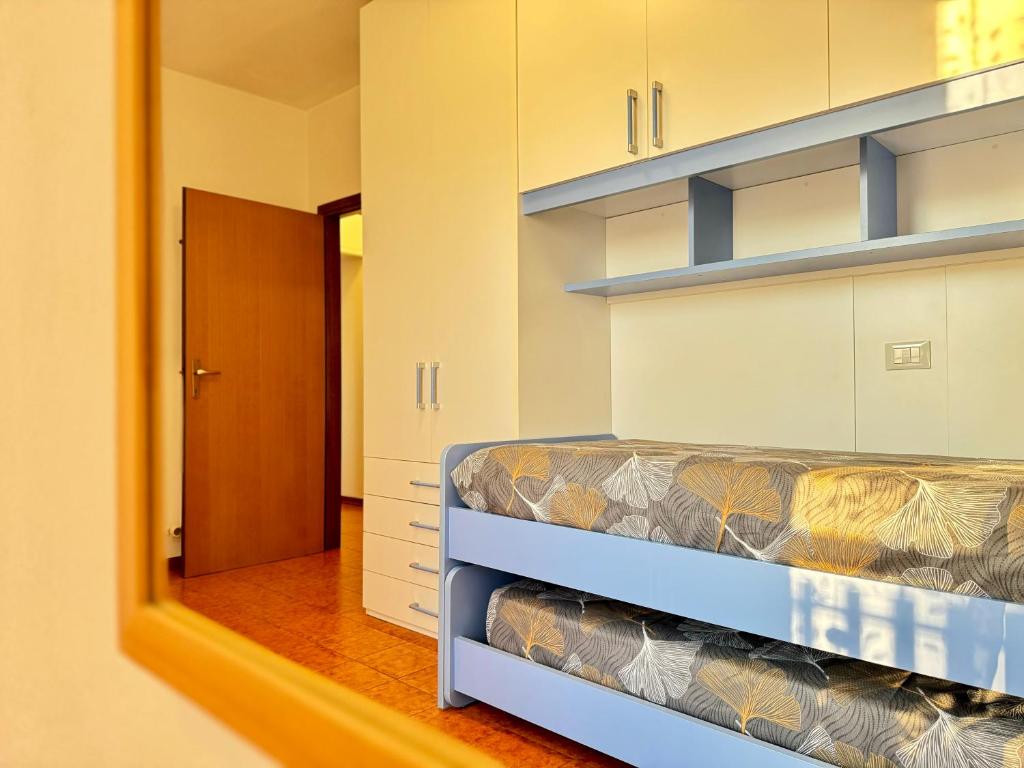Postel nebo postele na pokoji v ubytování 82, Attico Leonardo