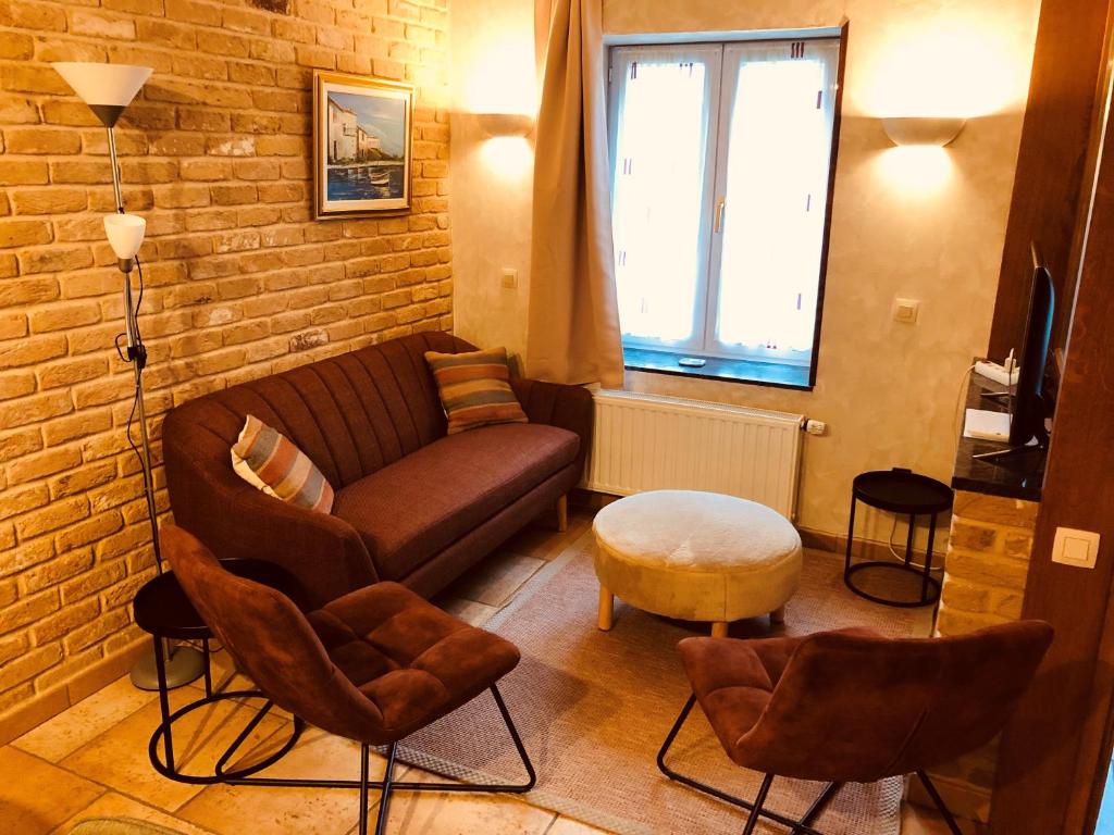 Appart Hotel Au Pied de Vigne - Wohnung Mit Gartenblick