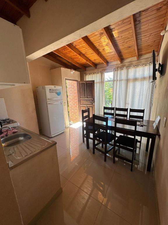 Kuchyň nebo kuchyňský kout v ubytování Lo de Euge