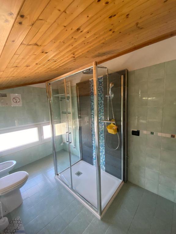 Koupelna v ubytování Marameo B&B