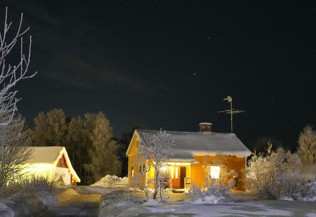 Nice house in a quite place v zimě