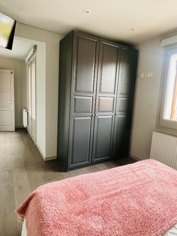 Postel nebo postele na pokoji v ubytování CAL QUEROL Llac