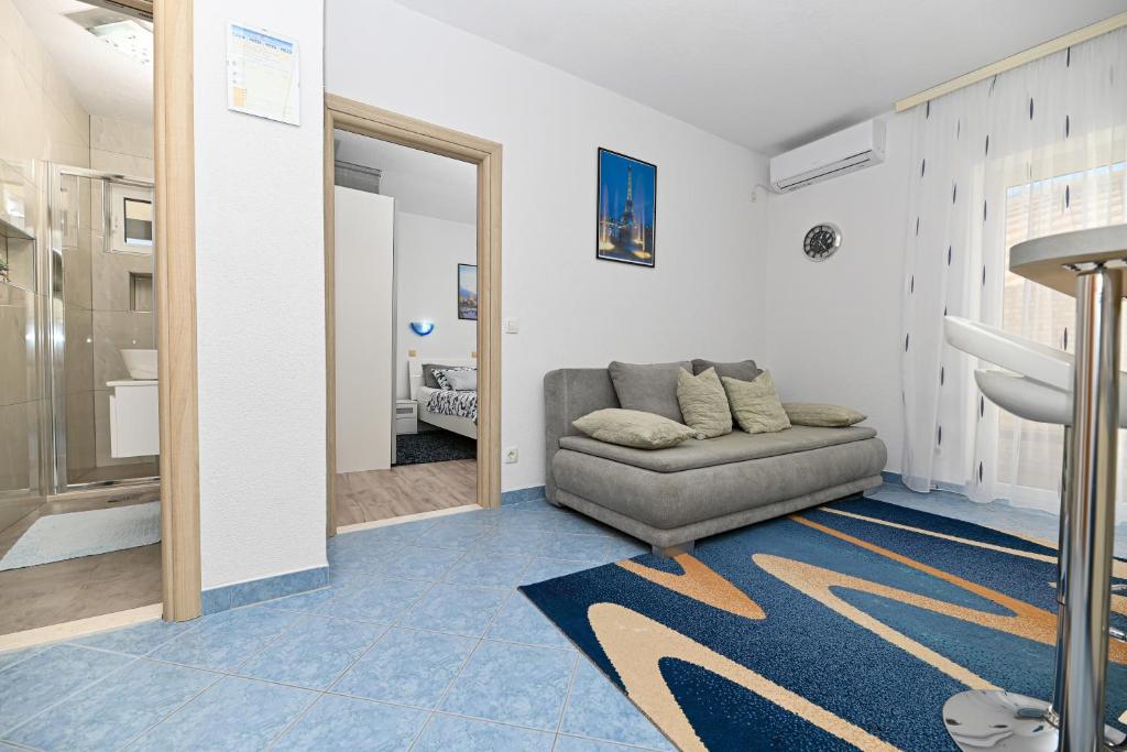 Posezení v ubytování Apartments Patricia