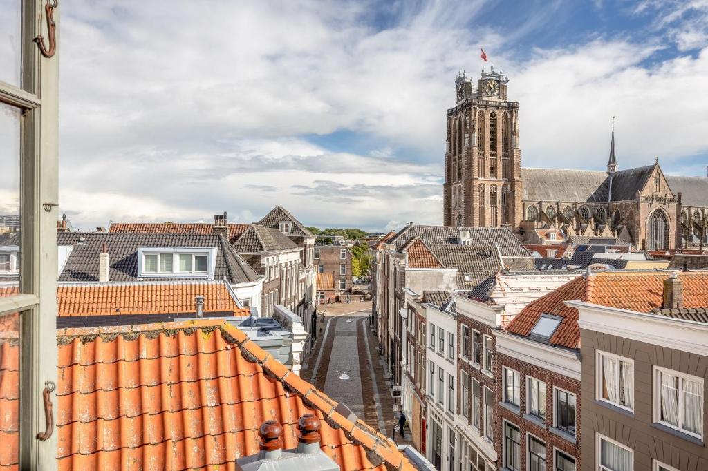 Nespecifikovaný výhled na destinaci Dordrecht nebo výhled na město při pohledu z bed and breakfast