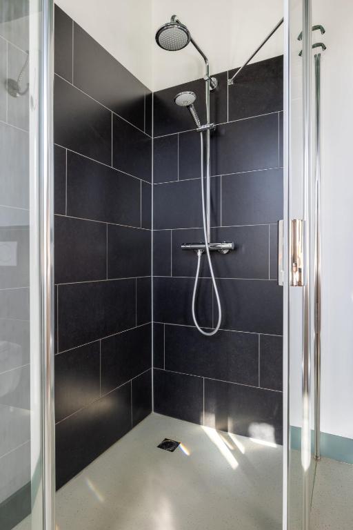 Koupelna v ubytování B&B In de Prinsenstraat