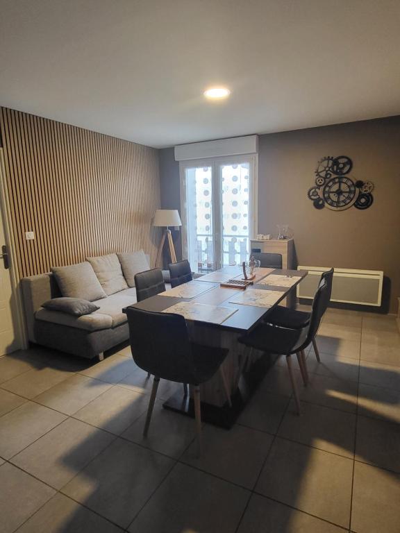 Posezení v ubytování LE TOURISTIC Appartements