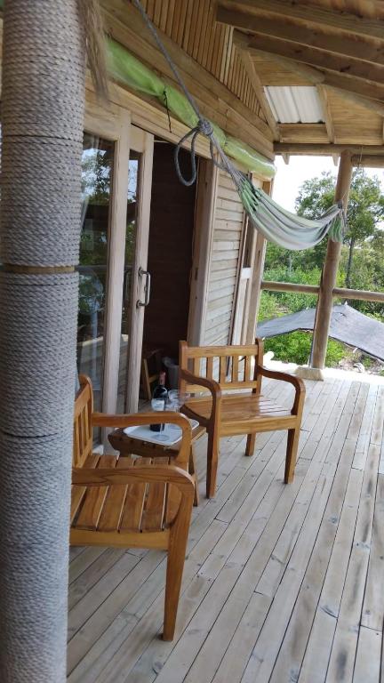 Balkón nebo terasa v ubytování Villa Luz Coastal Sanctuary