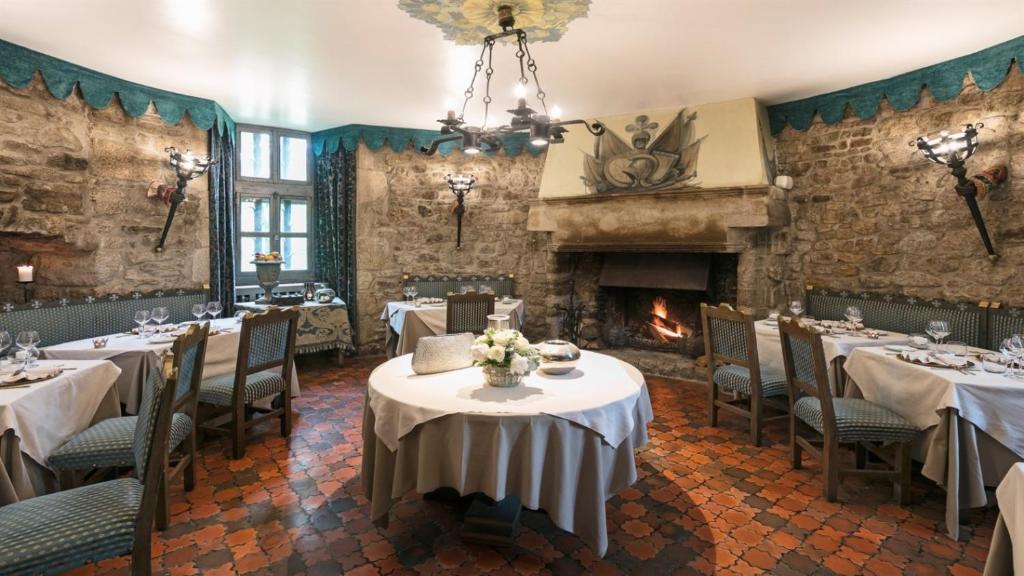 Posezení v ubytování Château de Codignat