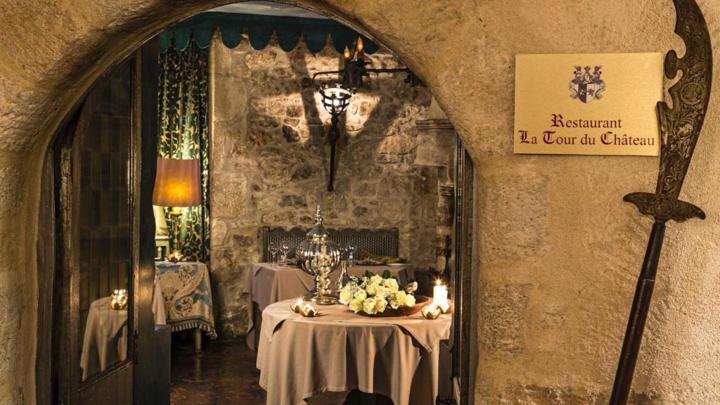 Restaurace v ubytování Château de Codignat