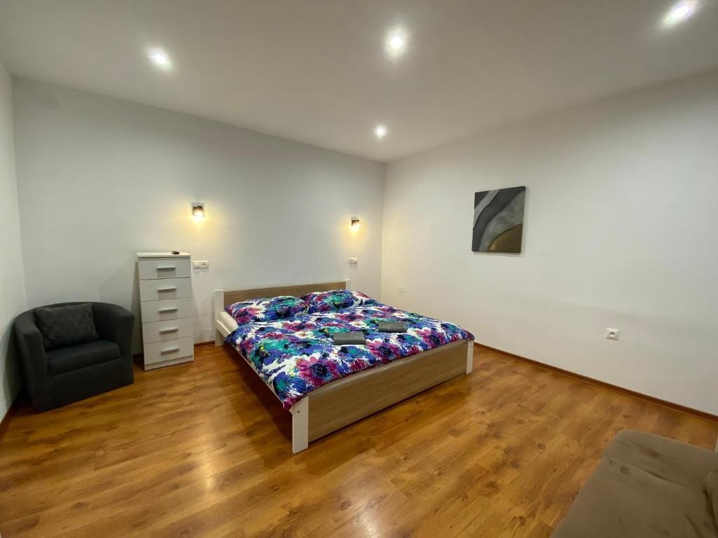 Posteľ alebo postele v izbe v ubytovaní Vanessa apartments