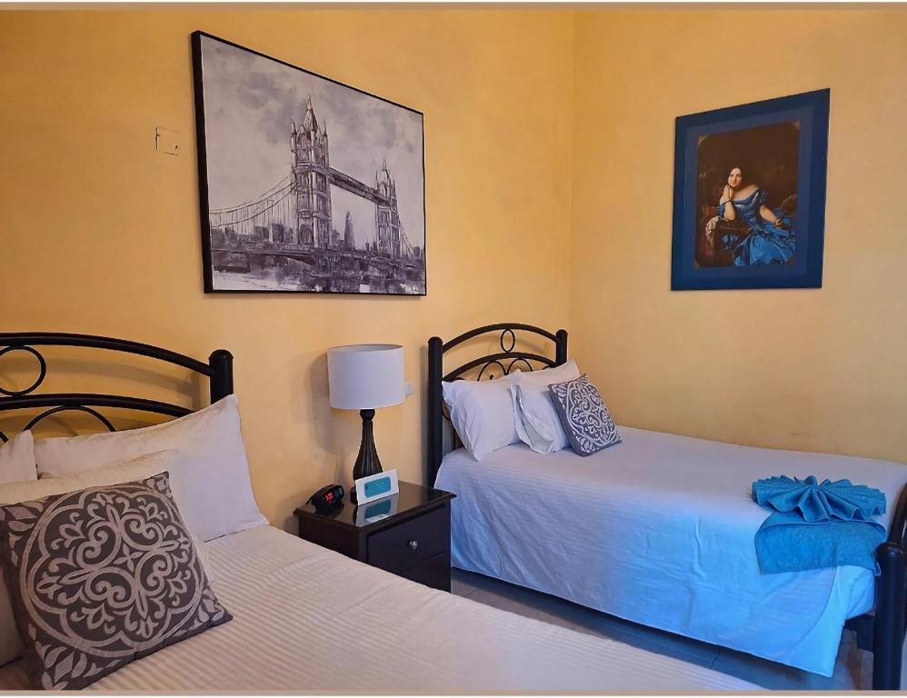 Hotel del Capitán de Puebla - Quadruple Room