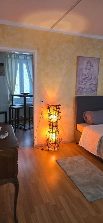 Postel nebo postele na pokoji v ubytování Ayurveda House