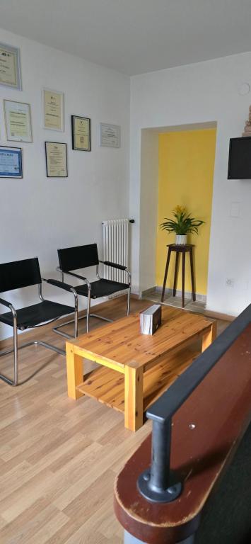 Posezení v ubytování Ayurveda House