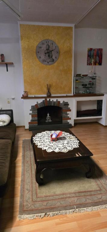 Posezení v ubytování Ayurveda House