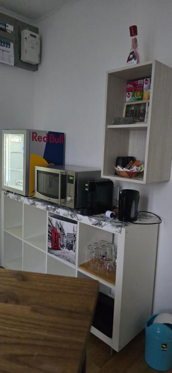 Kuchyň nebo kuchyňský kout v ubytování Ayurveda House