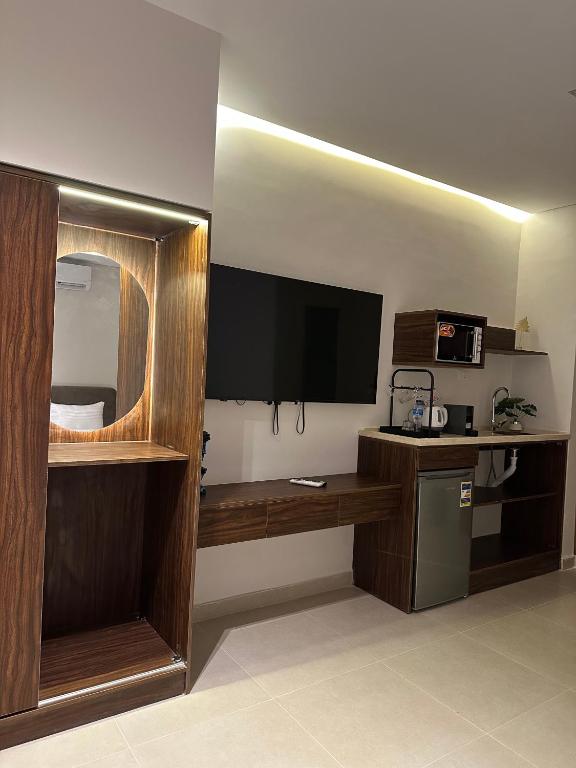 Kuchyň nebo kuchyňský kout v ubytování Imperial Hotel