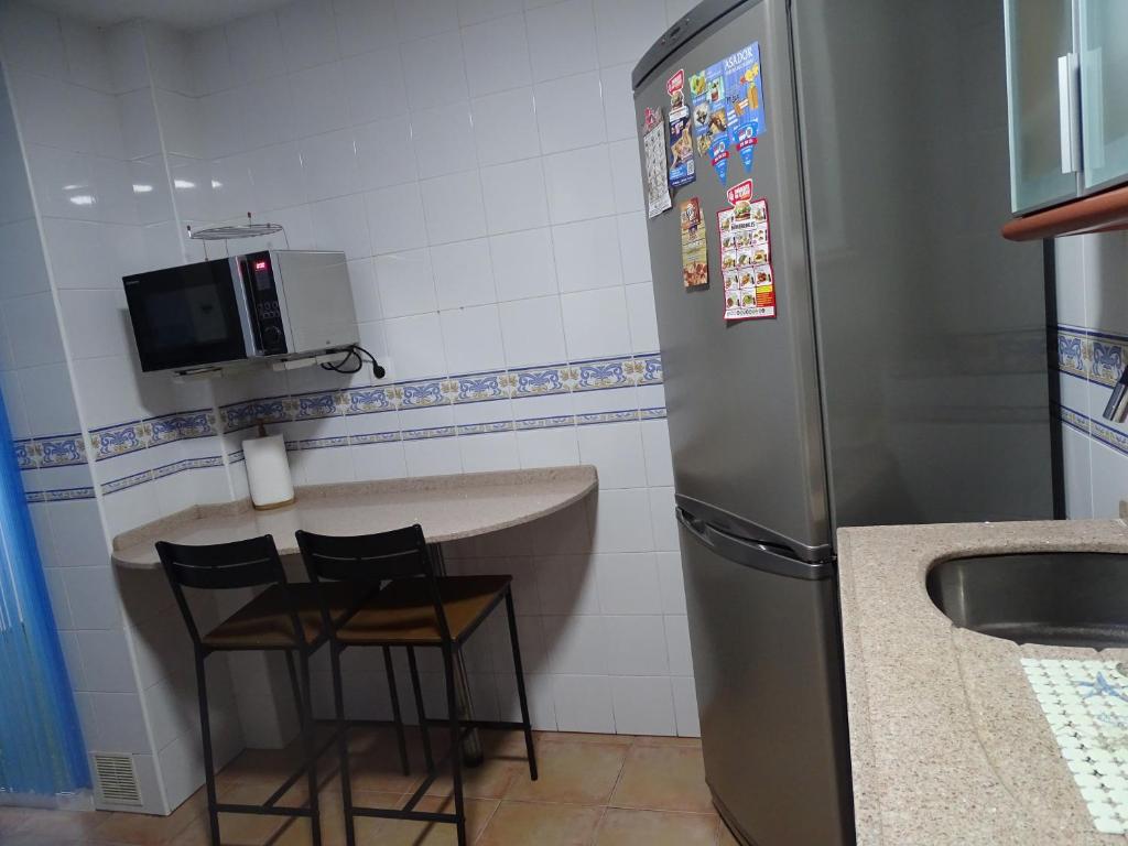 Kuchnia lub aneks kuchenny w obiekcie Apartamento Oropendola 9