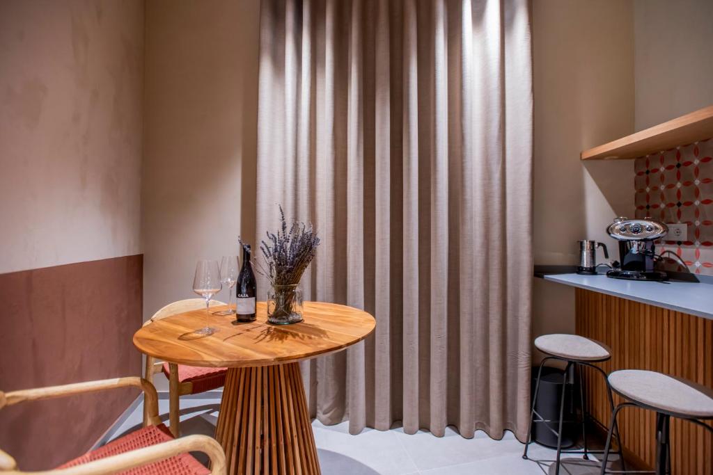 Kuchyň nebo kuchyňský kout v ubytování Locanda Expanificio