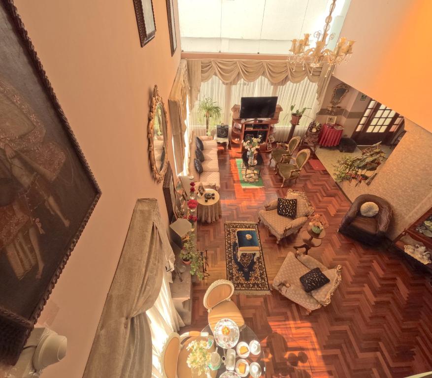 Posezení v ubytování Residencial Belle Maison