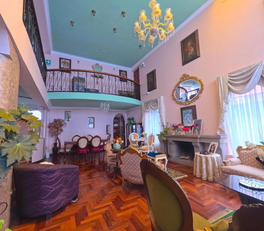 Posezení v ubytování Residencial Belle Maison