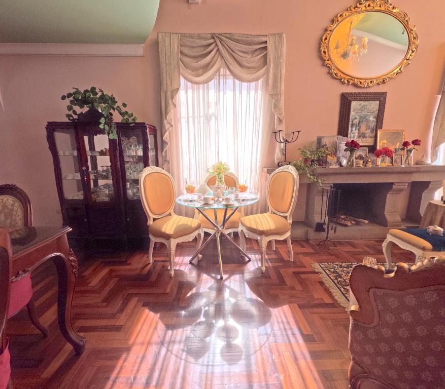 Posezení v ubytování Residencial Belle Maison