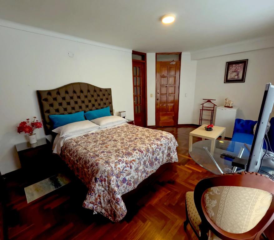 Postel nebo postele na pokoji v ubytování Residencial Belle Maison