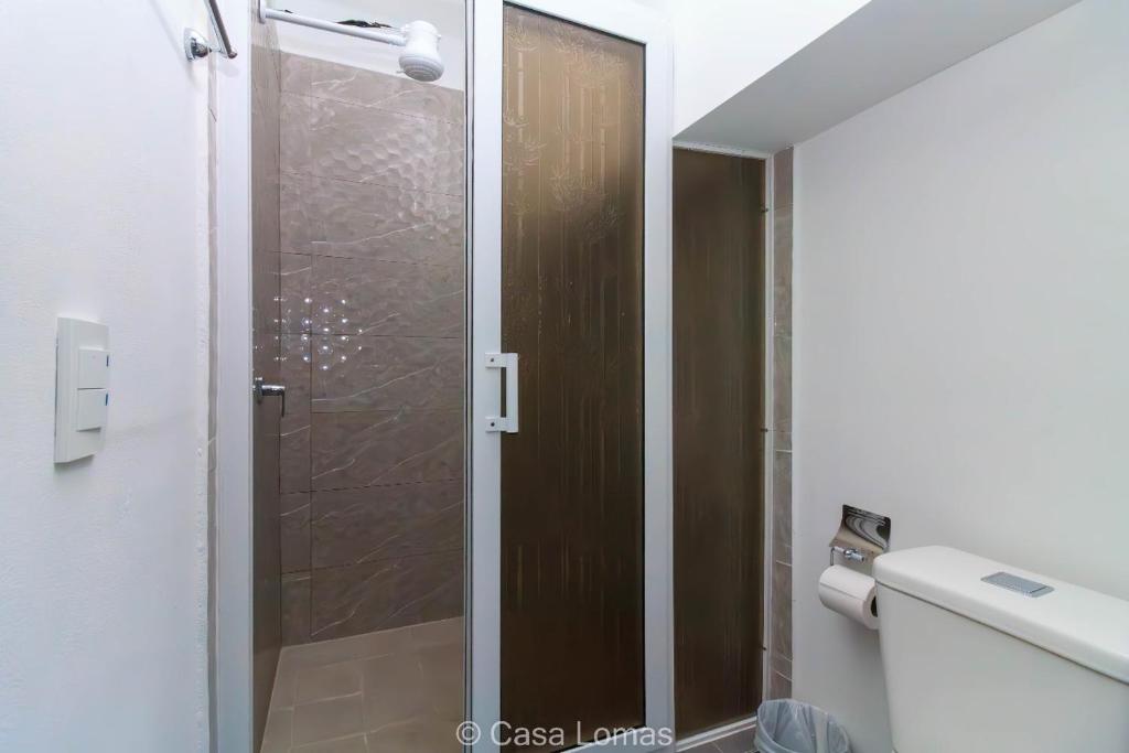 Koupelna v ubytování Casa Lomas