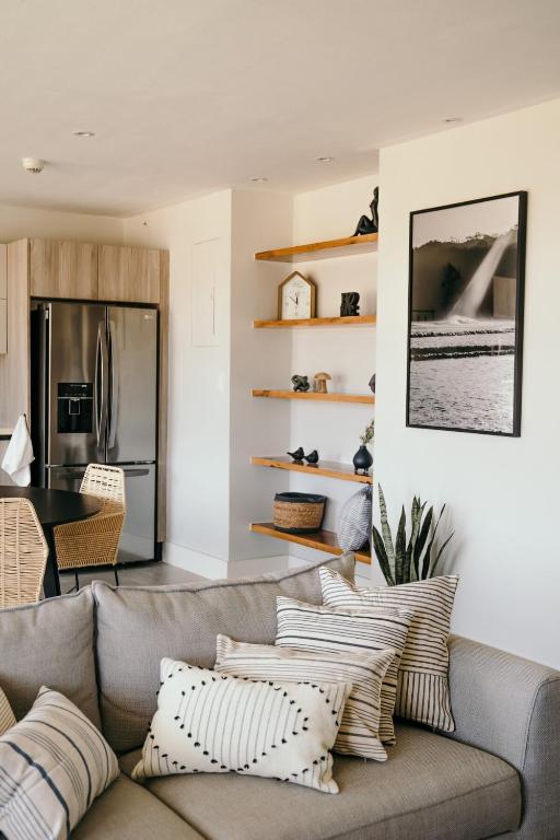 Posezení v ubytování LUXURY Apartment in BLUE Playa Venao B-32