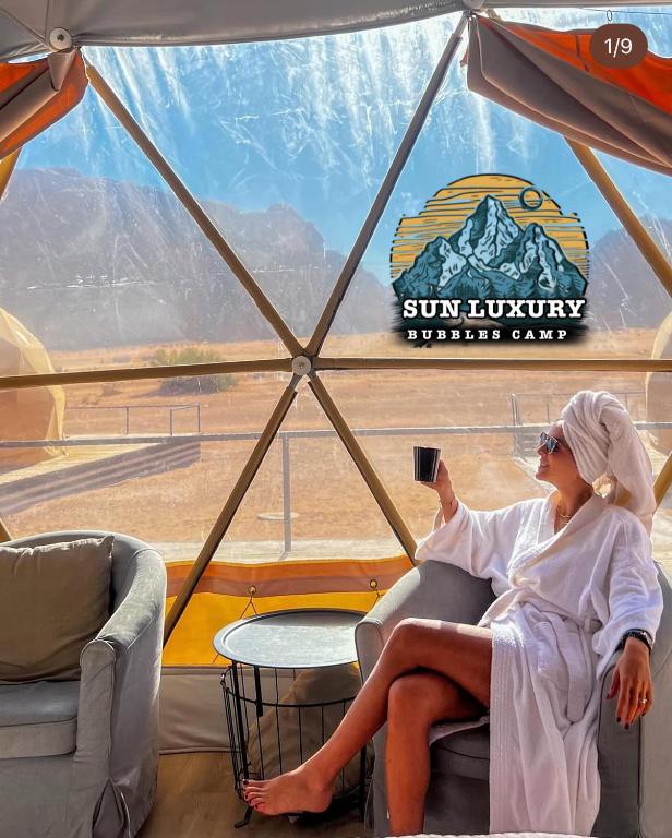 Hosté ubytování SUN lUXURY BUBBLE CAMP