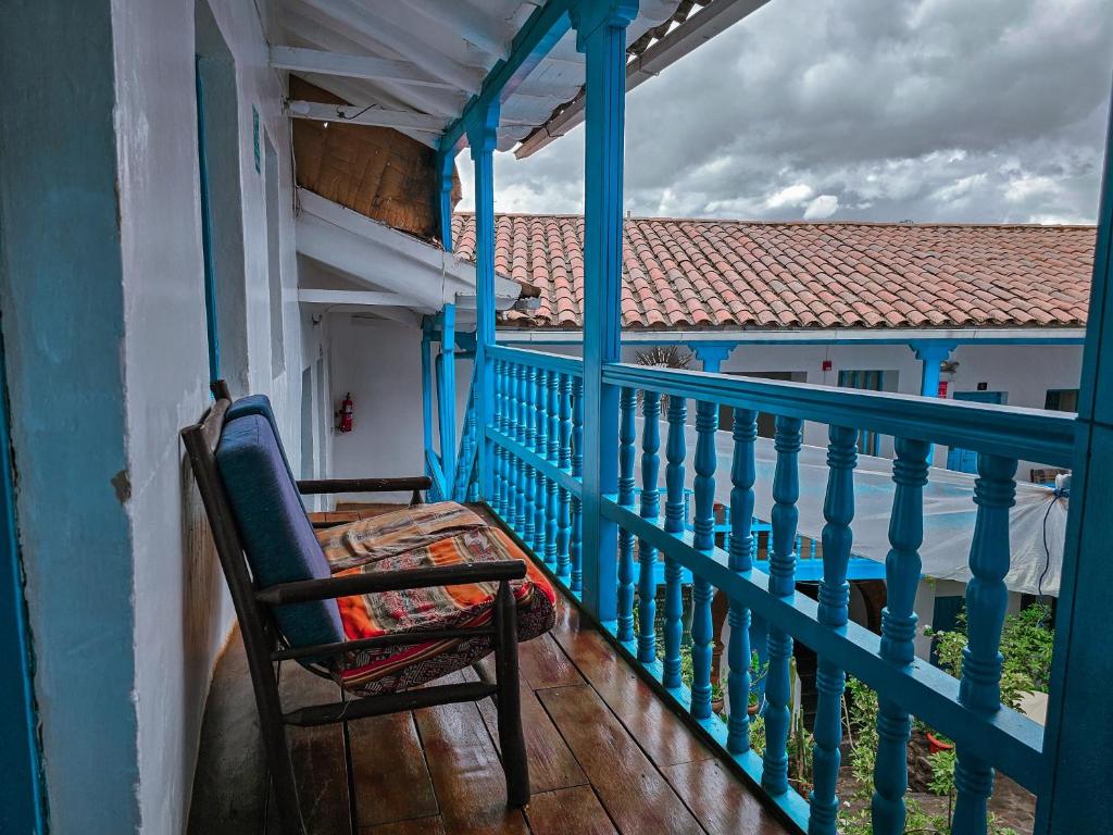 Un balcón o terraza de Hospedaje Euro's De San Blas