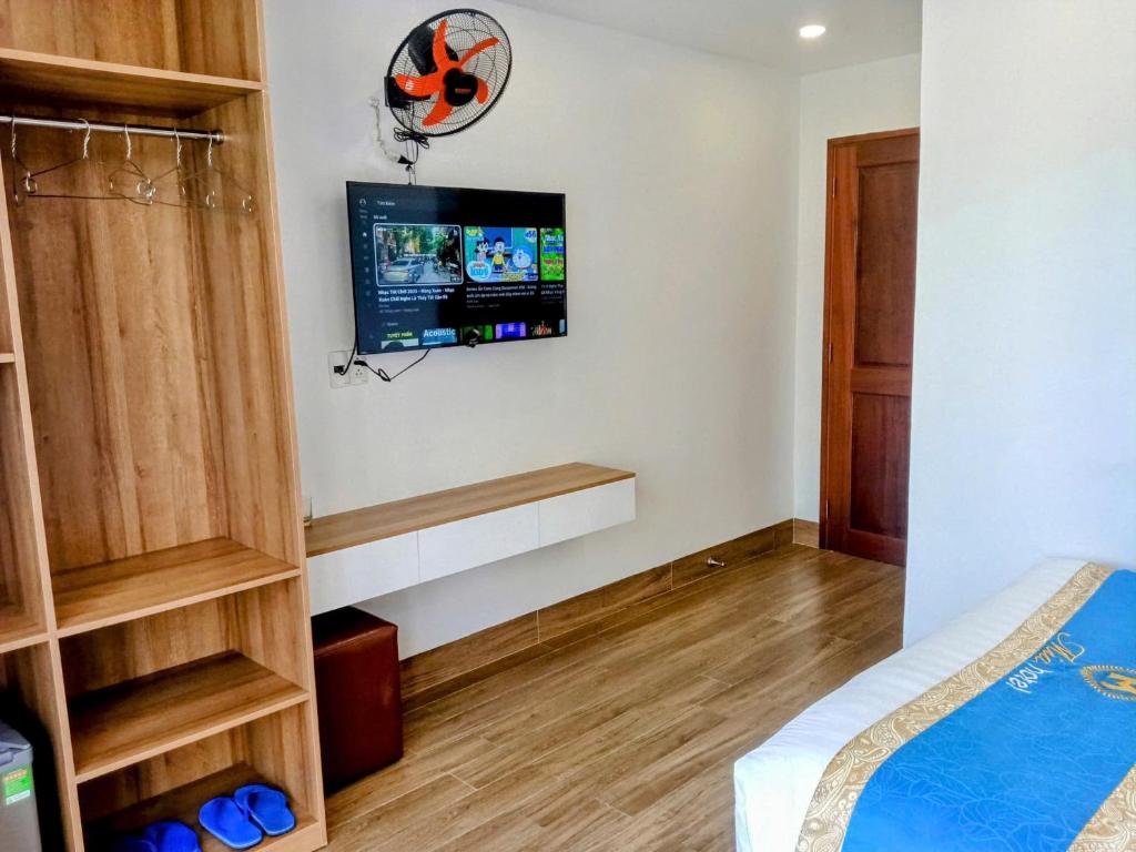 TV a/nebo společenská místnost v ubytování Mia Hotel Vũng Tàu