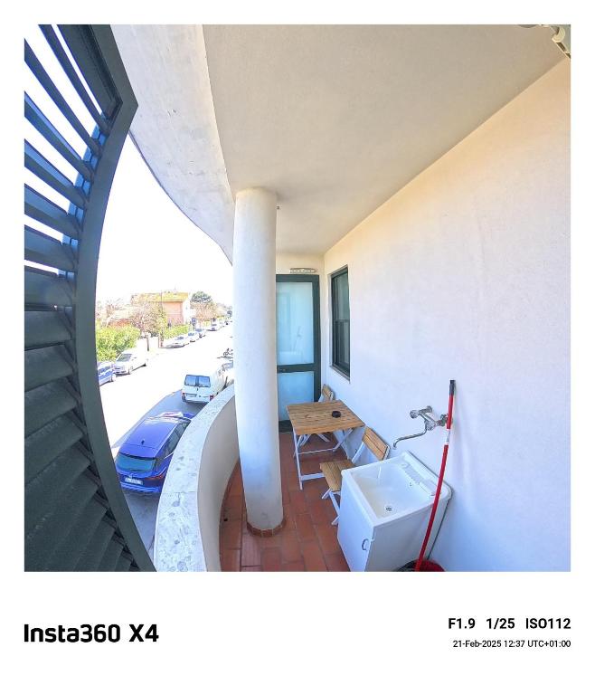 Balkon lub taras w obiekcie LA ROSA APP