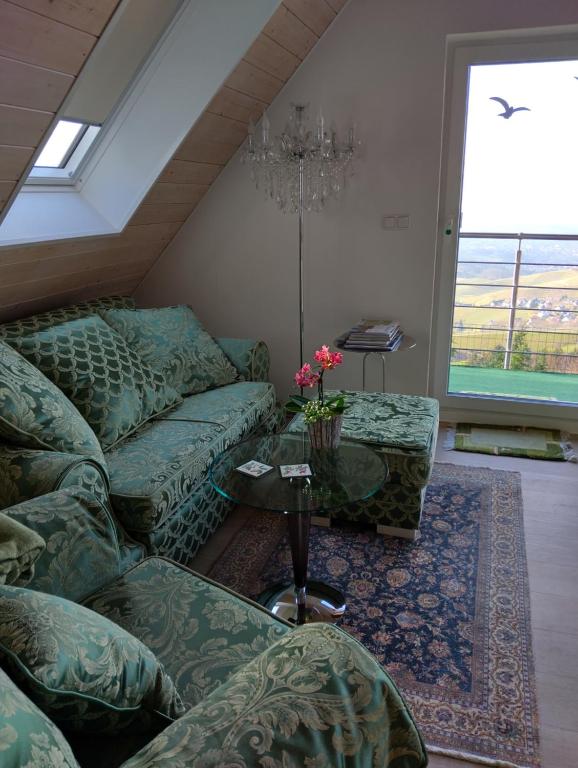 Posezení v ubytování Haus "Guck - ins - Tal"