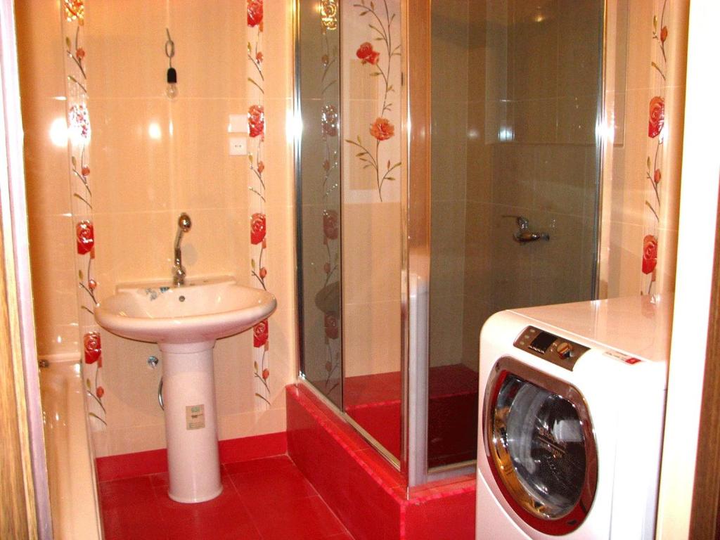 Koupelna v ubytování Guest House Irina Tbilisi