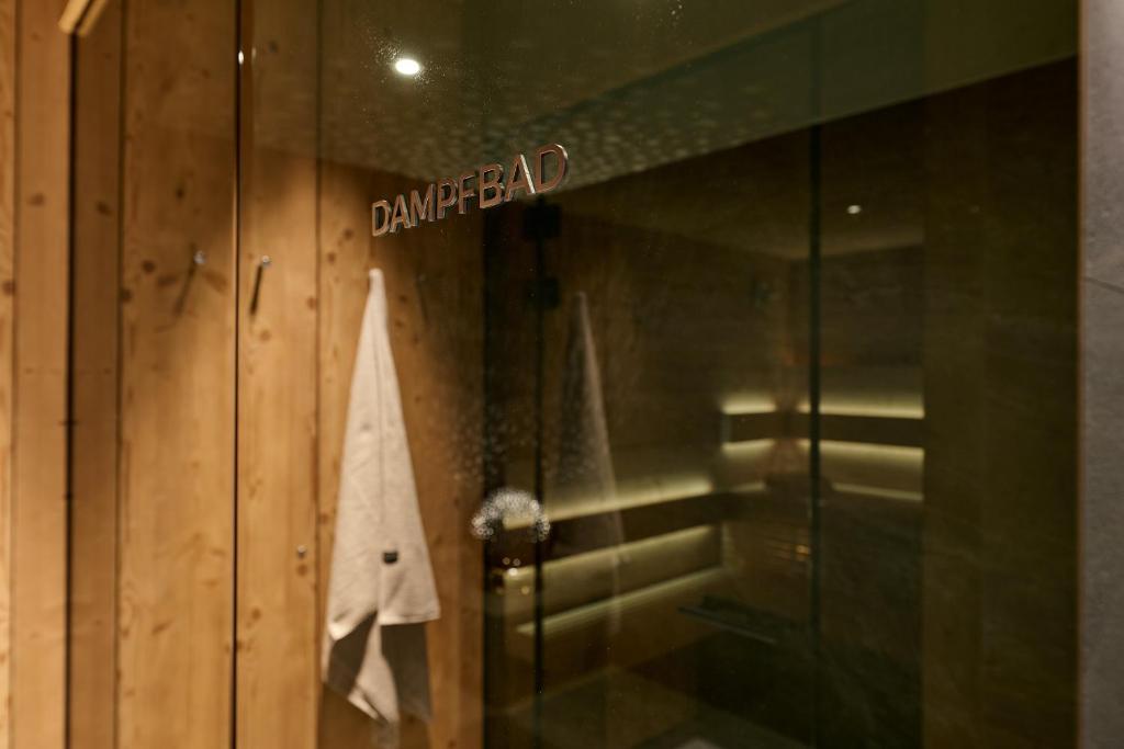 Koupelna v ubytování Aparthotel Dorf570