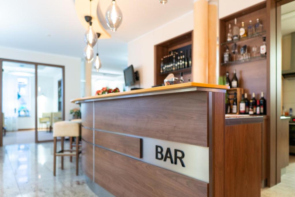 Ο χώρος του lounge ή του μπαρ στο Hotel Brühlerhöhe