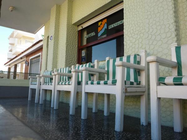 Balkón nebo terasa v ubytování Hotel La Cumbre