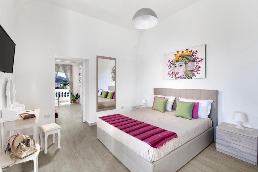 Giường trong phòng chung tại Estate4home - Casa Lina