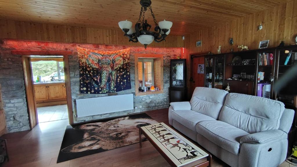 Posezení v ubytování Siochain House
