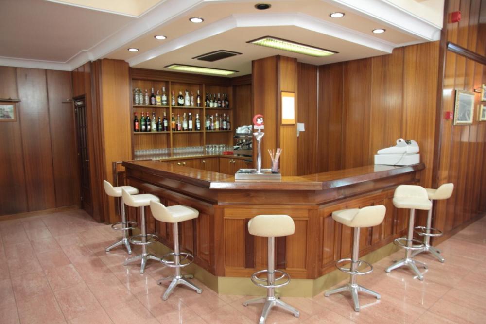 Lounge nebo bar v ubytování Hostal Gallet