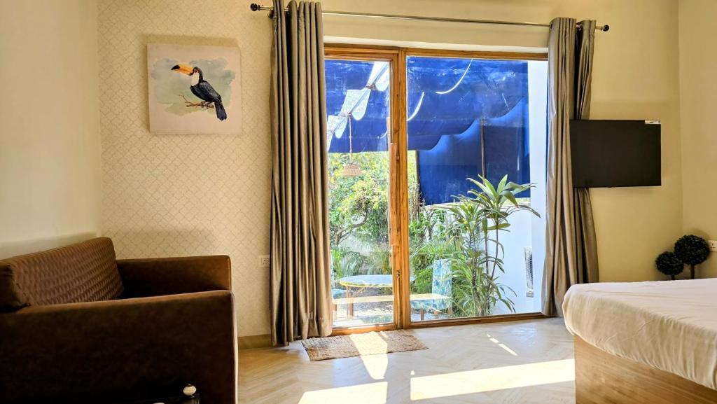 Voodi või voodid majutusasutuse Giovanni Suites toas