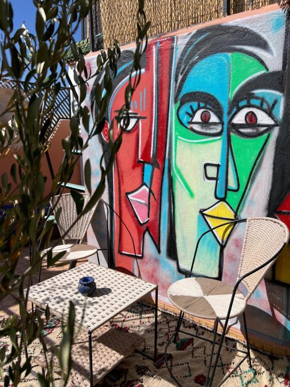 Fotografie z fotogalerie ubytování Riad dar lfen v Marrákéši