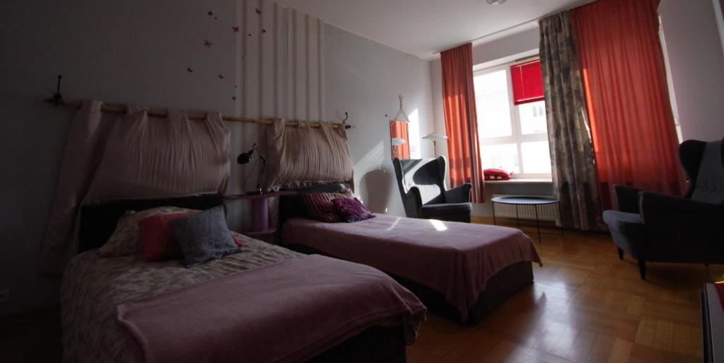 Postel nebo postele na pokoji v ubytování ToTuToTam