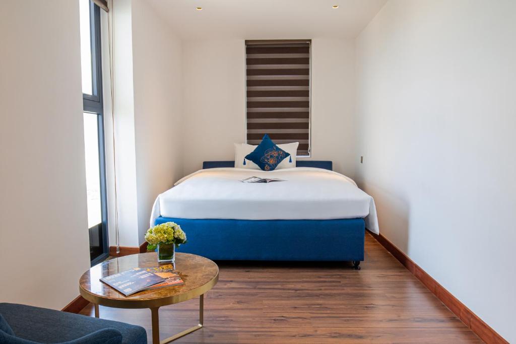 King Suite with Two King Beds with Balcony and Sea View