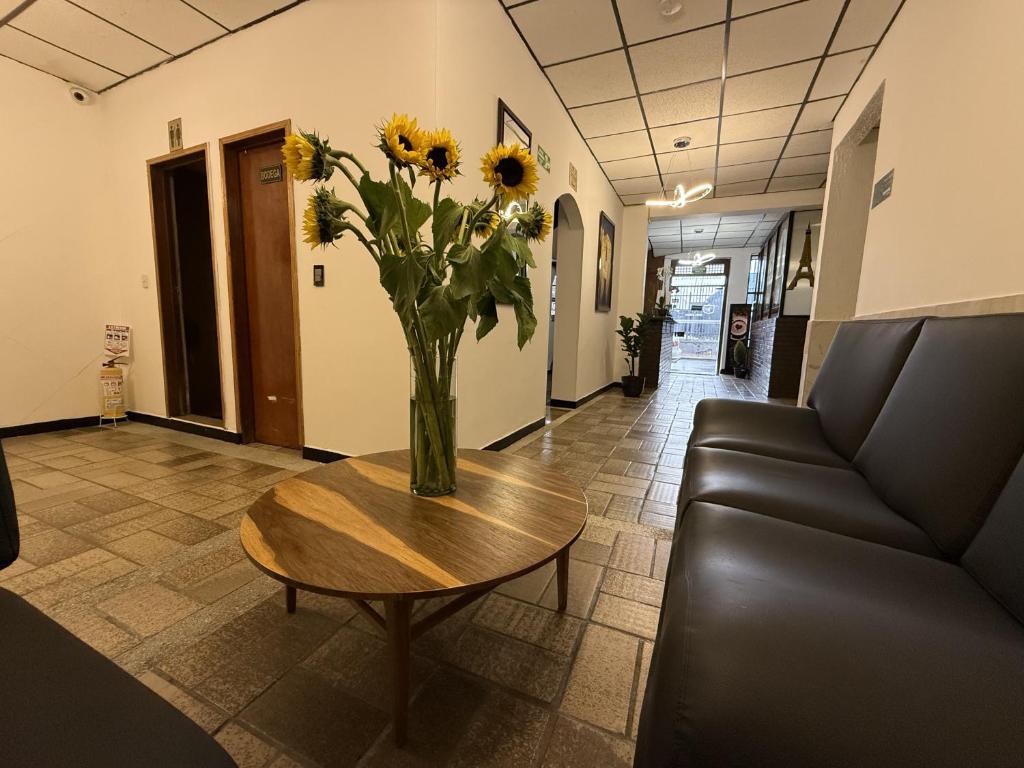 Posezení v ubytování Hotel Suite Centro Bogotá