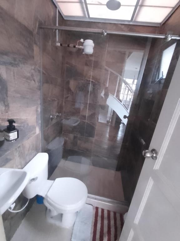 Koupelna v ubytování Casa Yolo Bogotá
