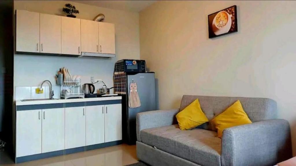 Kuchyň nebo kuchyňský kout v ubytování Jaymiellah's Suite