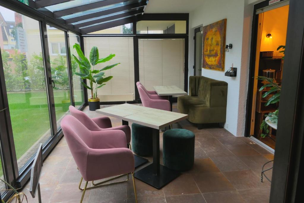 Posezení v ubytování Hotel Am Martinsberg