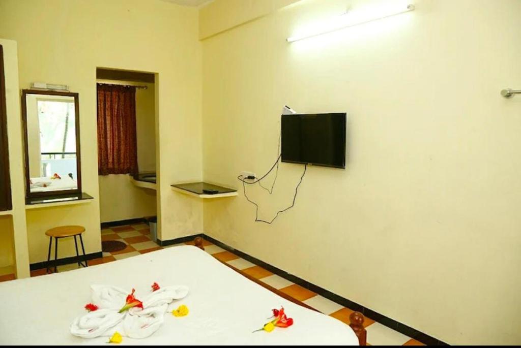 TV a/nebo společenská místnost v ubytování Drizzling Resort