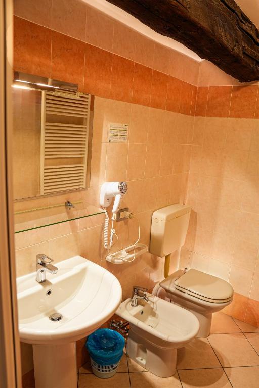Koupelna v ubytování SMART HOTEL